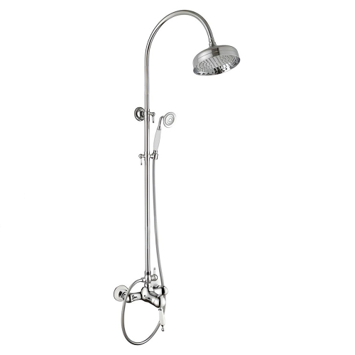 Душевая стойка Aksy Bagno Faenza 410+2005+2003+LM8989C+1001+1000 хром