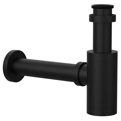 Сифон для раковины AVS 818-100-MB черный матовый