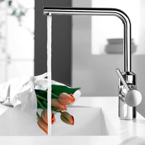 Смеситель для кухни KLUDI Line 428140577 хром