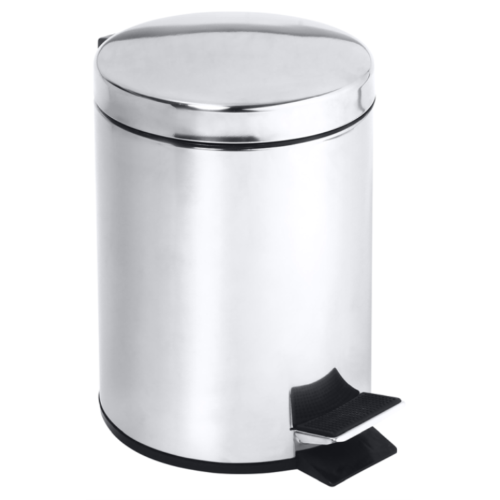 Ведро для мусора хромовое 3 л BEMETA 104315022