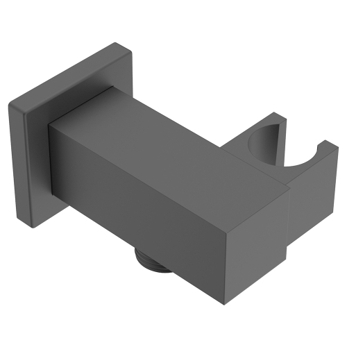 Шланговое подключение с держателем AVS Cube оружейная сталь