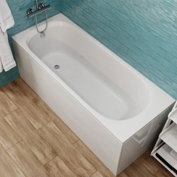 Акриловая ванна Vagnerplast Kasandra 180x70 белая без каркаса