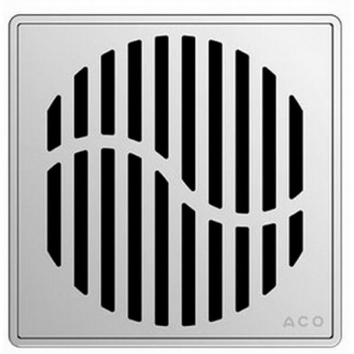 5141.08.28 Решетка ВОЛНА квадр б/замка ACO