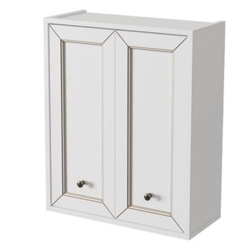 10395-B002 Шкаф Альбион 600 две двери CAPRIGO BIANCO ANTICO