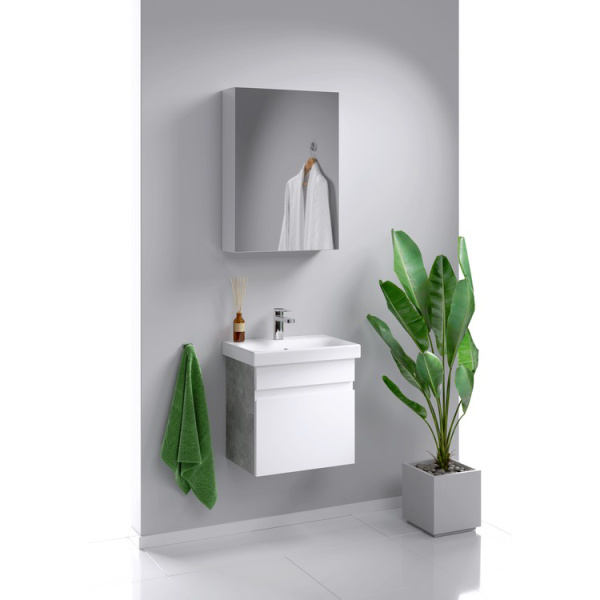 Тумба с раковиной Aqwella Smart SRT0105BS белая Тумба с раковиной Aqwella Smart SRT0105BS белая