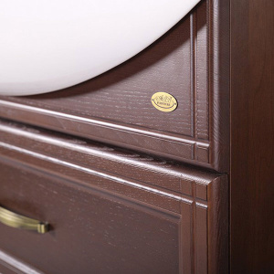 Мебель для ванной ASB Wood Line Берта 85 антикварный орех