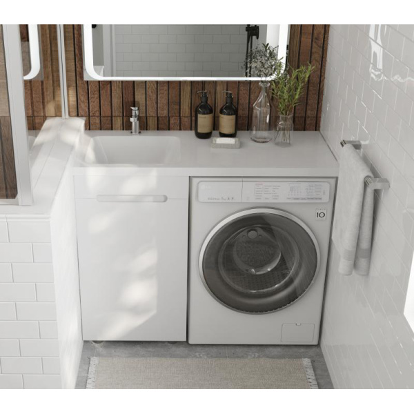 Тумба с раковиной RAVAL Forte 110 левая