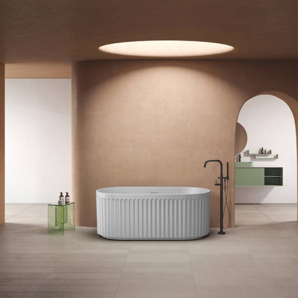 Акриловая ванна AVS Олимпия 170x75 белая c донным клапаном