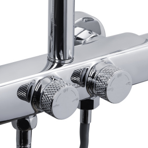 Душевая стойка Maxonor Ecstasy PL2485 хром Душевая стойка Maxonor Ecstasy PL2485 хром