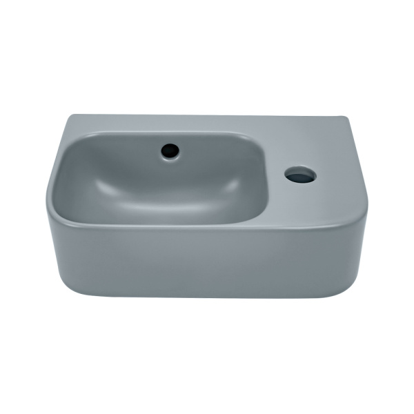 Рукомойник AVS Грэйс 37x25 L, голубой матовый