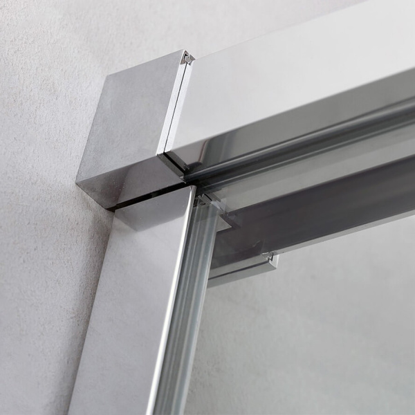 Душевой уголок Cezares Duet Soft DUET SOFT-M-AH-1-120/100-C-Cr 120x100 профиль хром, прозрачное стекло