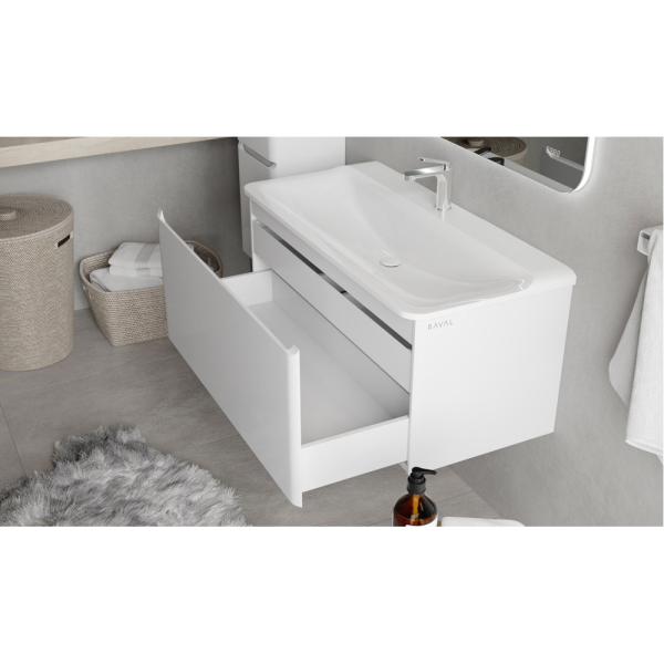 Тумба с раковиной Raval Welto Solo 100 Тумба с раковиной Raval Welto Solo 100
