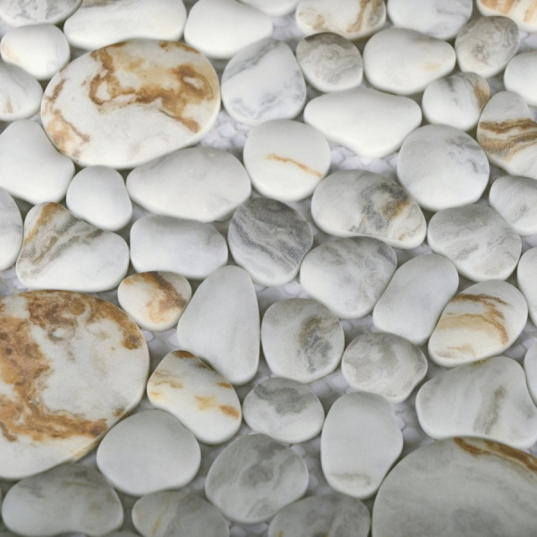Мозаика Bonaparte Point Beige 30,5x30,5 стеклянная