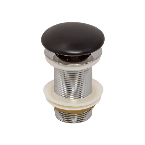 Раковина AVS Розали 50x39 черная матовая с донным клапаном