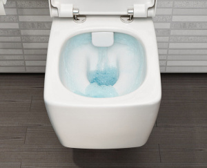 Унитаз подвесной VitrA Metropole 7672B003-1686+90-003-009 безободковый с микролифтом