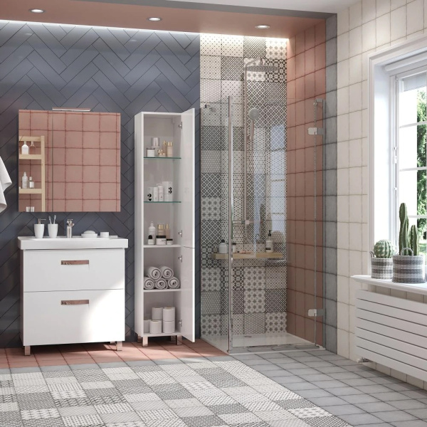 К-т: Тумба напольная 805*455*890+р-на Миранда+пенал 350*1800*300 прав. Ирида BRIZ