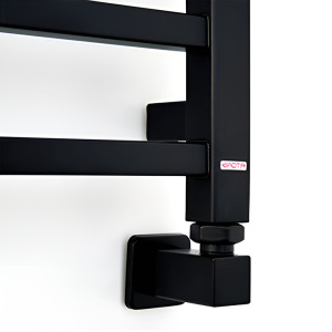 Полотенцесушитель водяной Grota Moda 53x90 черный матовый Полотенцесушитель водяной Grota Moda 53x90 черный матовый