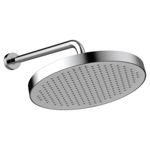 Верхний душ с кронштейном AVS Basic хром