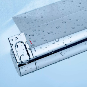 Термостат для душа Grohe Grohtherm 2000 New 34469001 хром, с полочкой Термостат для душа Grohe Grohtherm 2000 New 34469001 хром, с полочкой