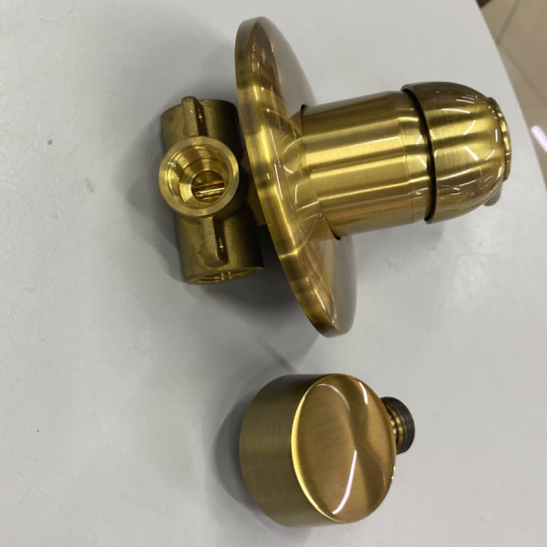 Смеситель для душа Aksy Bagno Biti Light 330L бронза