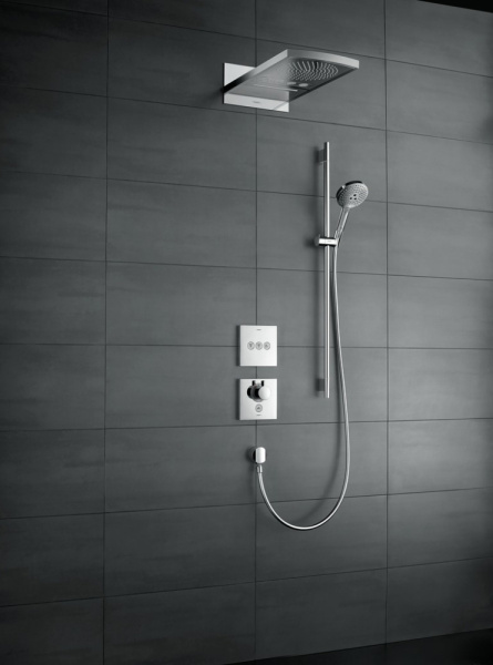 Термостат для душа Hansgrohe Select Highflow 15761000+01800180 хром