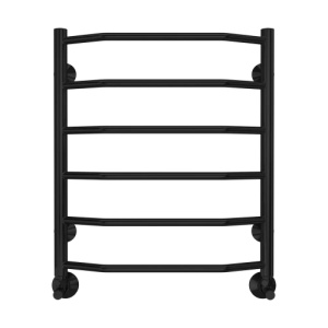 Полотенцесушитель водяной Terminus Виктория П6 50x60 черный матовый