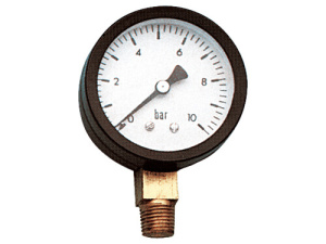 RR 418 Манометр 1/4, 10 бар вертик