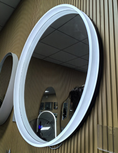 Зеркало с подсветкой AVS TU 80 см, антипар, белое