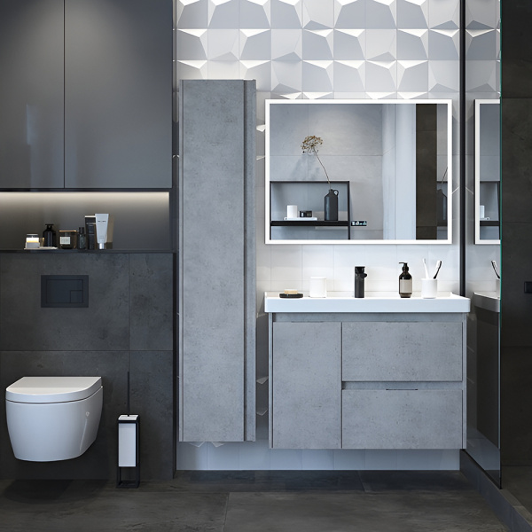 Тумба с раковиной Briz Чикаго 241 03-20090-15H 90 см