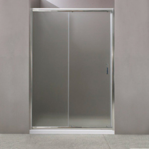 Душевая дверь в нишу BelBagno Uno UNO-195-BF-1-120-C-Cr 120 профиль хром, прозрачное стекло