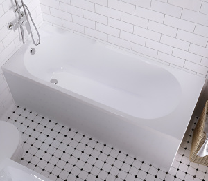 Акриловая ванна AVS Alta 170x70 белая, с каркасом и экраном Акриловая ванна AVS Alta 170x70 белая, с каркасом и экраном