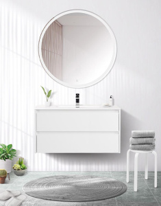 Комплект: Тумба 1000x460x500 Kraft BelBagno KRAFT-1000-2C-SO-BO+раковина LOV-1000-LVB 