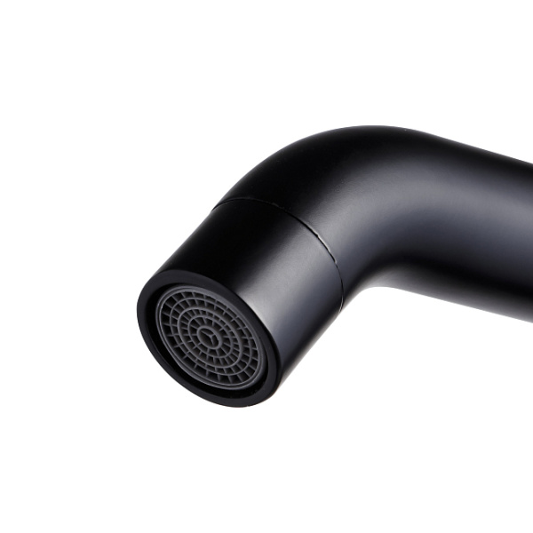 Смеситель для раковины MAXONOR Superior PL1087-7 черный матовый