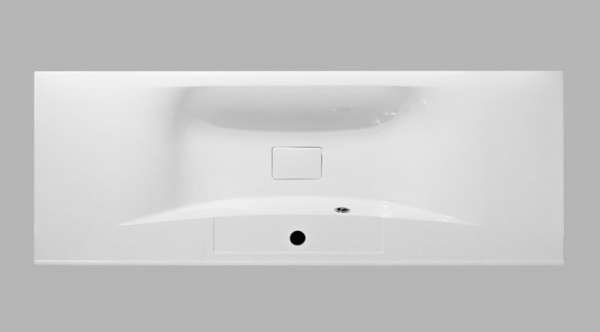BB1100/450-LV-MR-PR Раковина из литьевого мрамора 1100x450x150 MARINO BELBAGNO