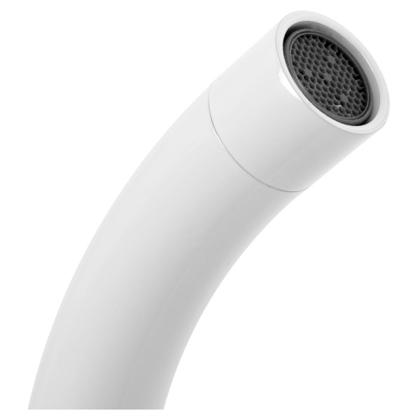 Смеситель для кухни Accoona A4594G белый матовый