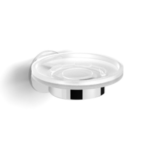 Мыльница стекло к стене на клейкой основе Langberger 30815A