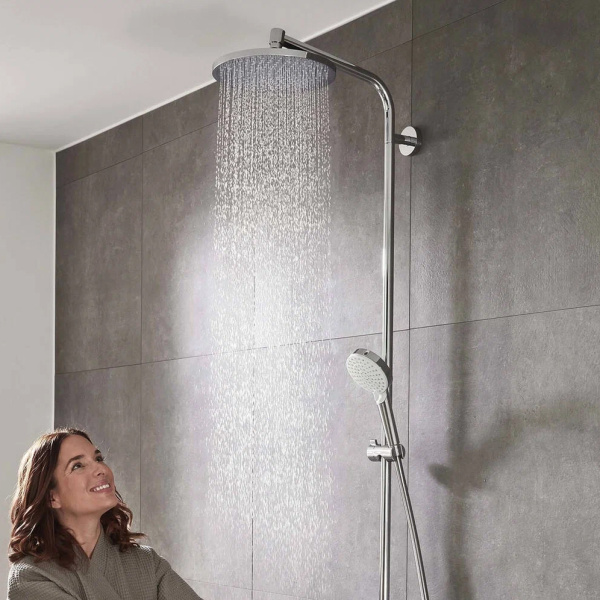 Душевая стойка Hansgrohe Crometta S Showerpipe 27270000 хром Душевая стойка Hansgrohe Crometta S Showerpipe 27270000 хром
