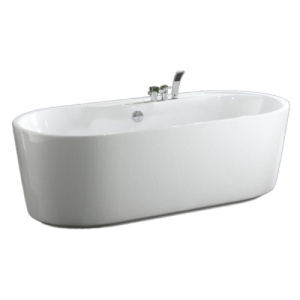 Акриловая ванна BelBagno BB14-K 180х85 белая, с ножками