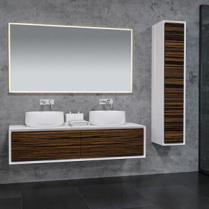 Пенал 1500х300х350 CORIAN Deni DIAMANTE Deniarm1