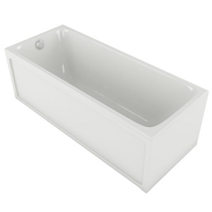 Акриловая ванна Aquatek Мия 160x70 белая, без каркаса