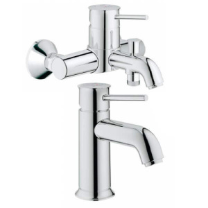 Комплект смесителей GROHE BauClassic 23162000+32865000 хром