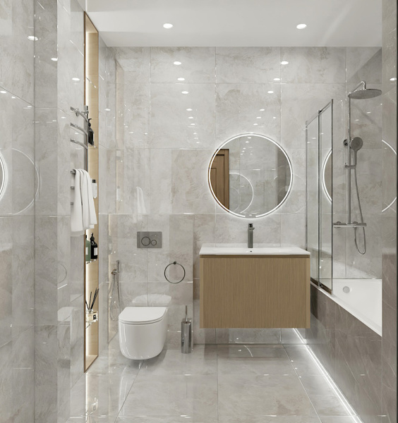 Керамогранит AVS by Colortile Oceanic Blanco 60x60 полированный Керамогранит AVS by Colortile Oceanic Blanco 60x60 полированный