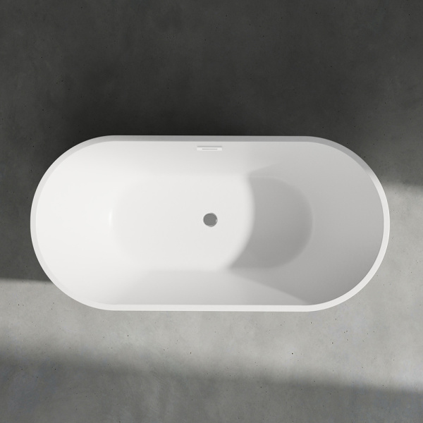 Акриловая отдельностоящая ванна Оливия 170х80х60 + слив ClickClack + сифон AVS 807-0002-WG-F