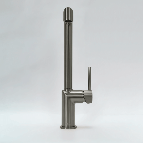 Смеситель для кухни AVS Pulse оружейная сталь