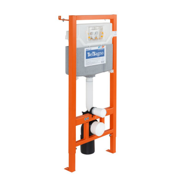 Комплект BelBagno 2в1: Инсталляция BB001-120 + Унитаз подвесной BB3105CHR/SC
