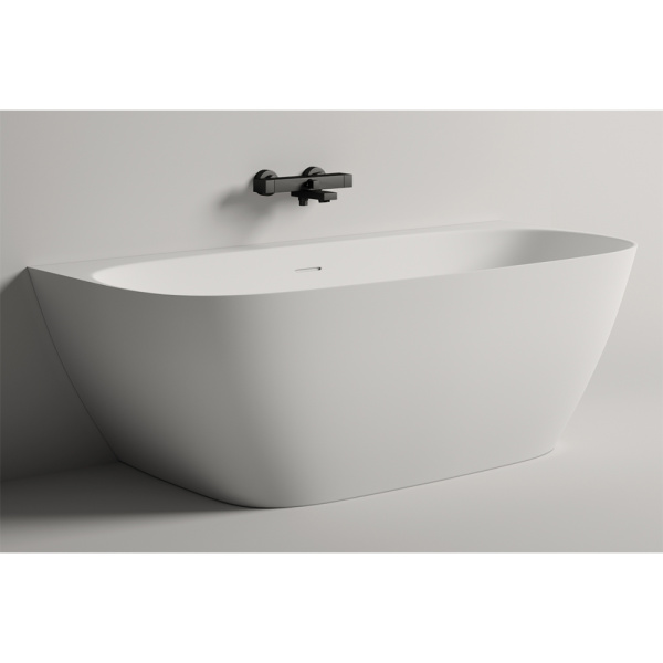 Ванна из искусственного камня Salini Sofia Wall S-Stone 170х85 белая матовая