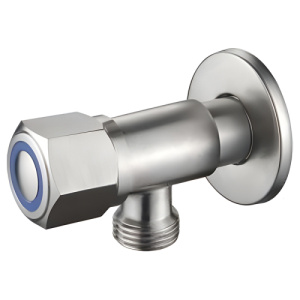 Кран угловой Accoona A473C-5 1/2Мx1/2М синий