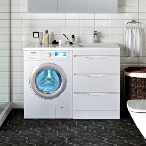 Тумба с раковиной Runo Орион УТ000003442+00-00001025 120 см правая