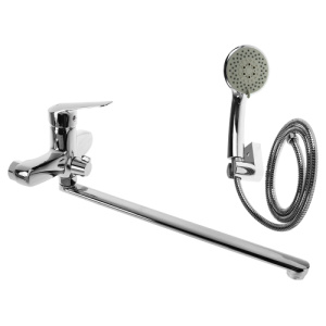 Смеситель универсальный Accoona H18 A7118 хром