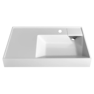 Раковина над стиральной машиной Madera Vega 80 белая